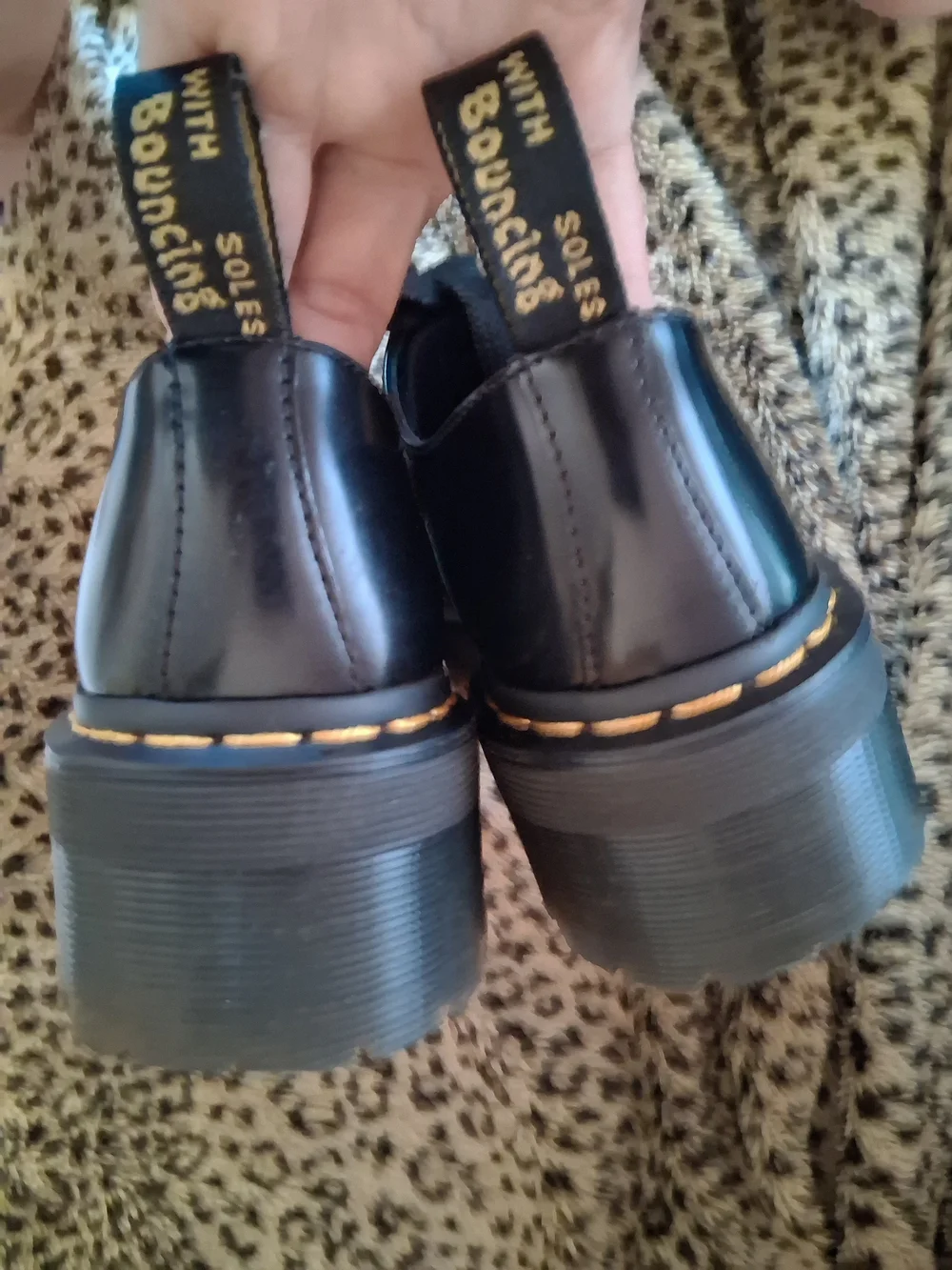 Dr. Martens Holly Quad Retro Platform Shoe Womens Size 7 US